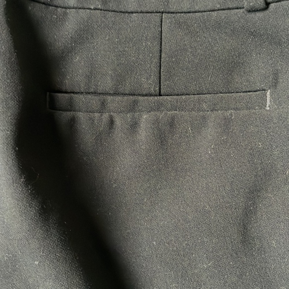Loft pants black slacks size 6 career - Picture 2 of 9